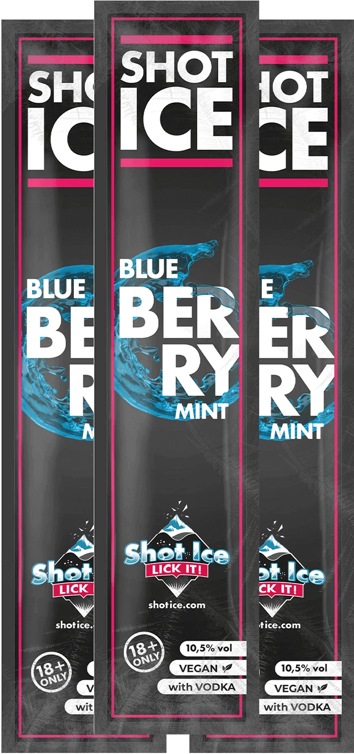 Blueberry Mint, Wassereis 10,5% Alkohol